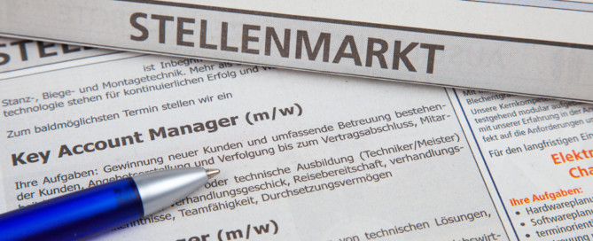 Stellenmarkt - Zeitung