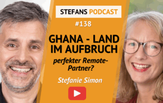 Podcast Stefan Dietz Stefanie Simon Ghana