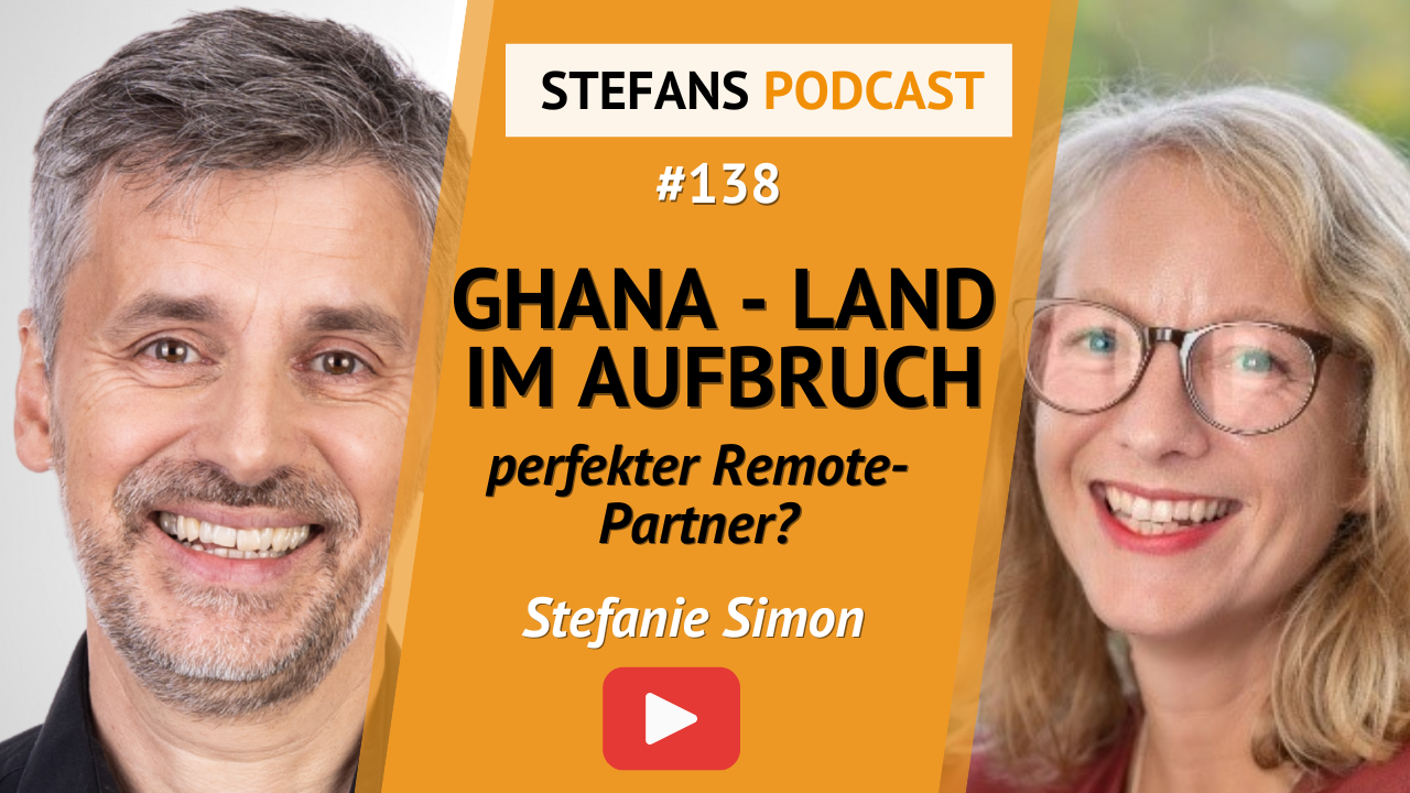 Podcast Stefan Dietz Stefanie Simon Ghana